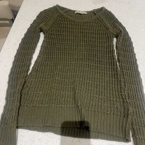 Olive/Military green knitted sweated